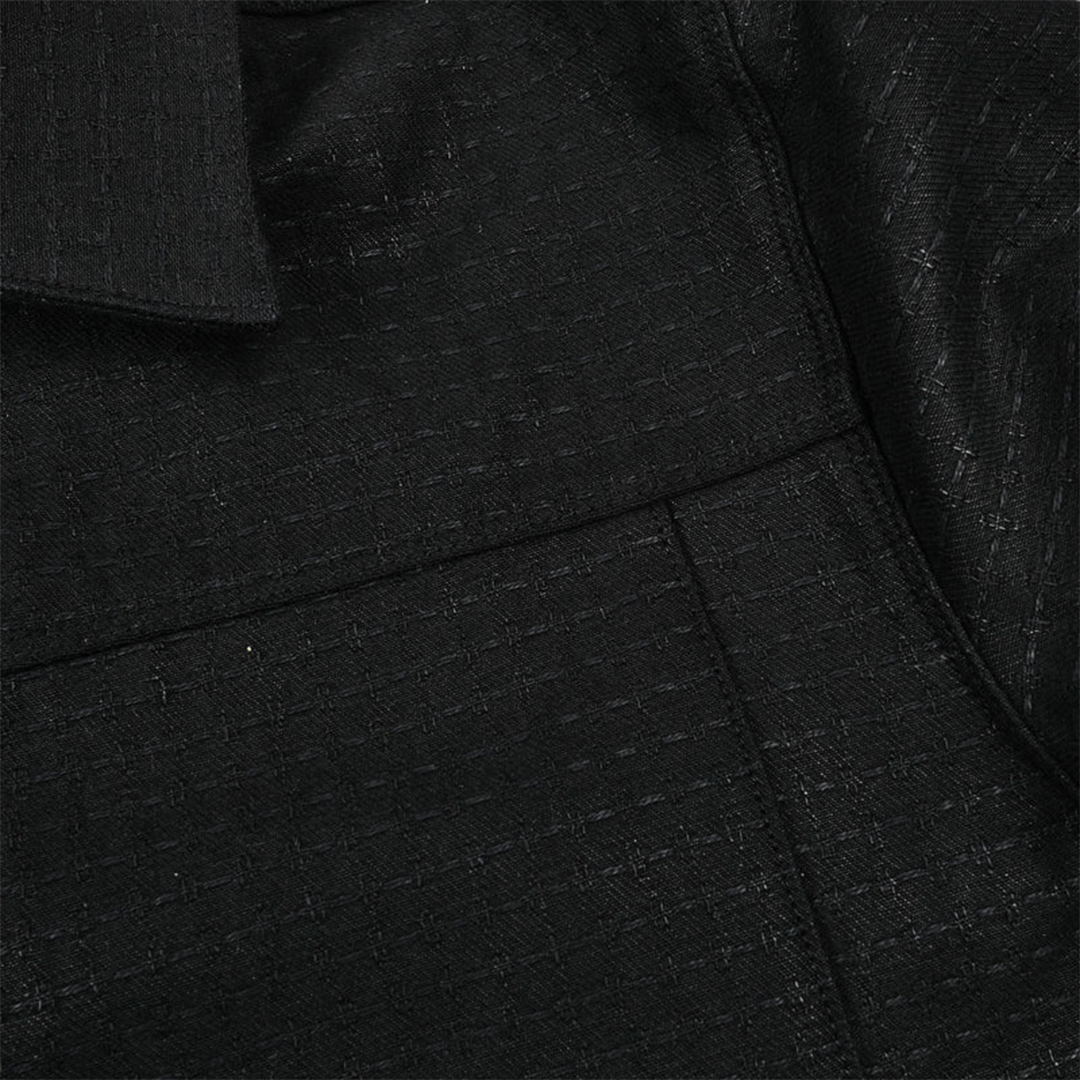 Valecito Jacket - Black Sashiko