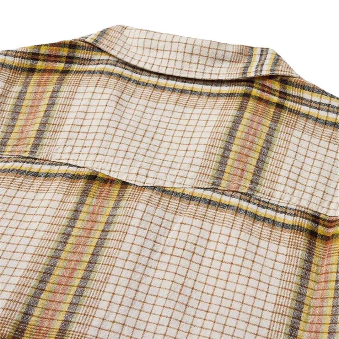 Whippersnapper S/S Shirt - White Wash Plaid