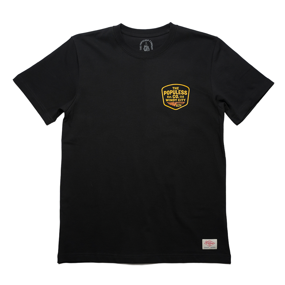 Windy City Premium Tee - Black