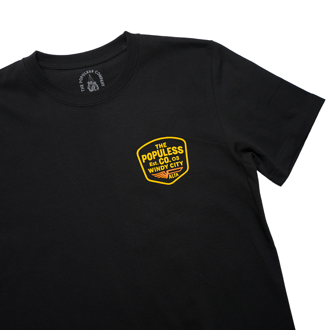 Windy City Premium Tee - Black