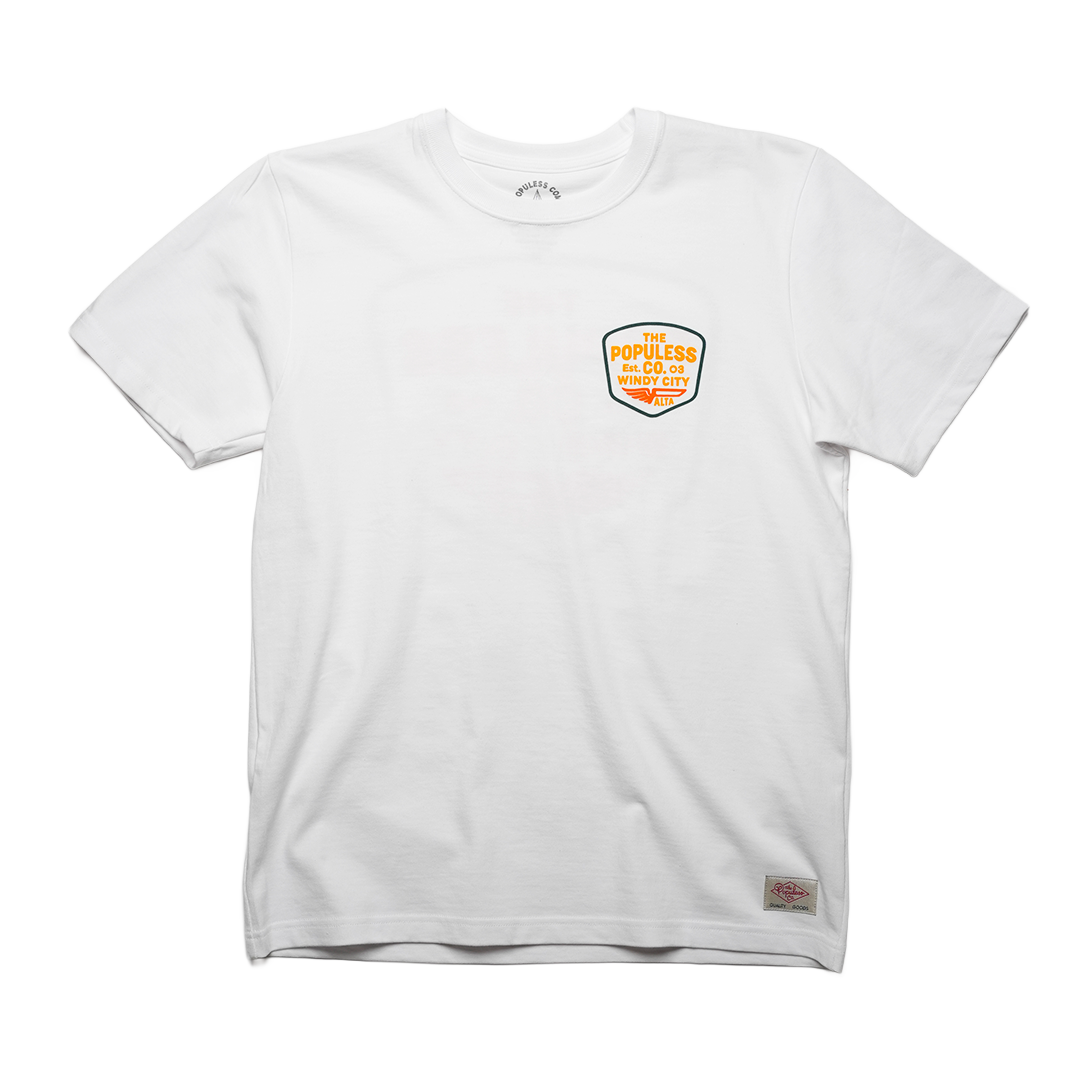 Windy City Premium Tee - White