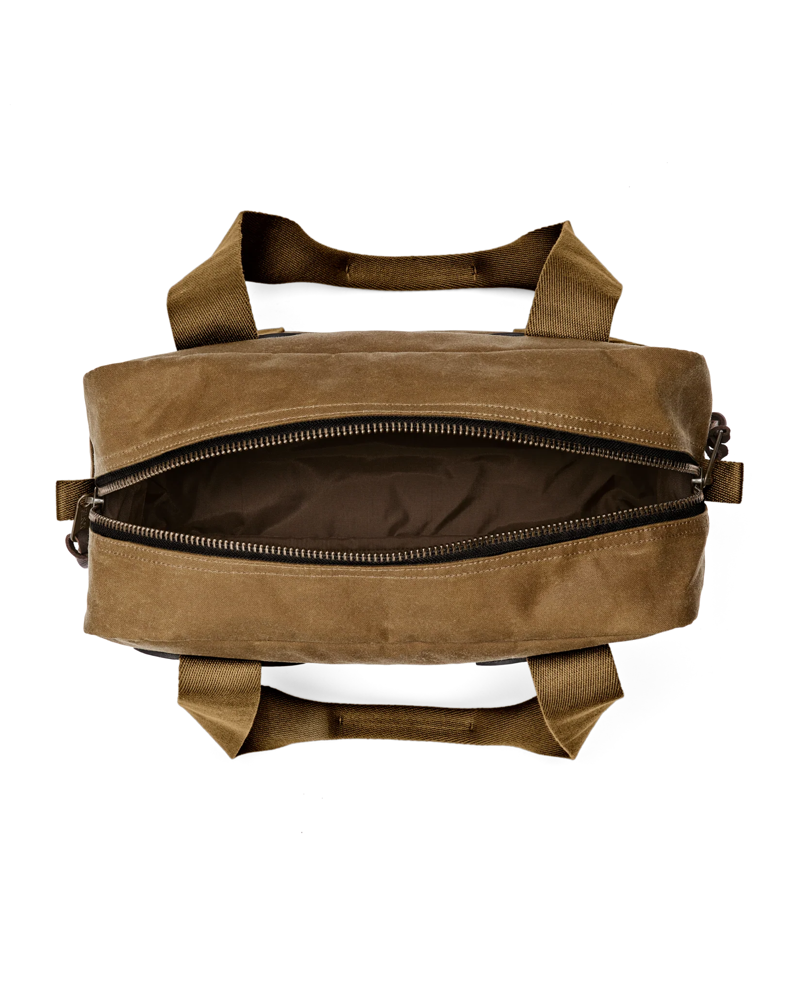 Filson - Tin Cloth Zipper Tote Bag - Dark Tan