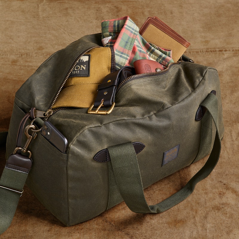 Filson - Small Tin Cloth Duffle Bag - Otter Green