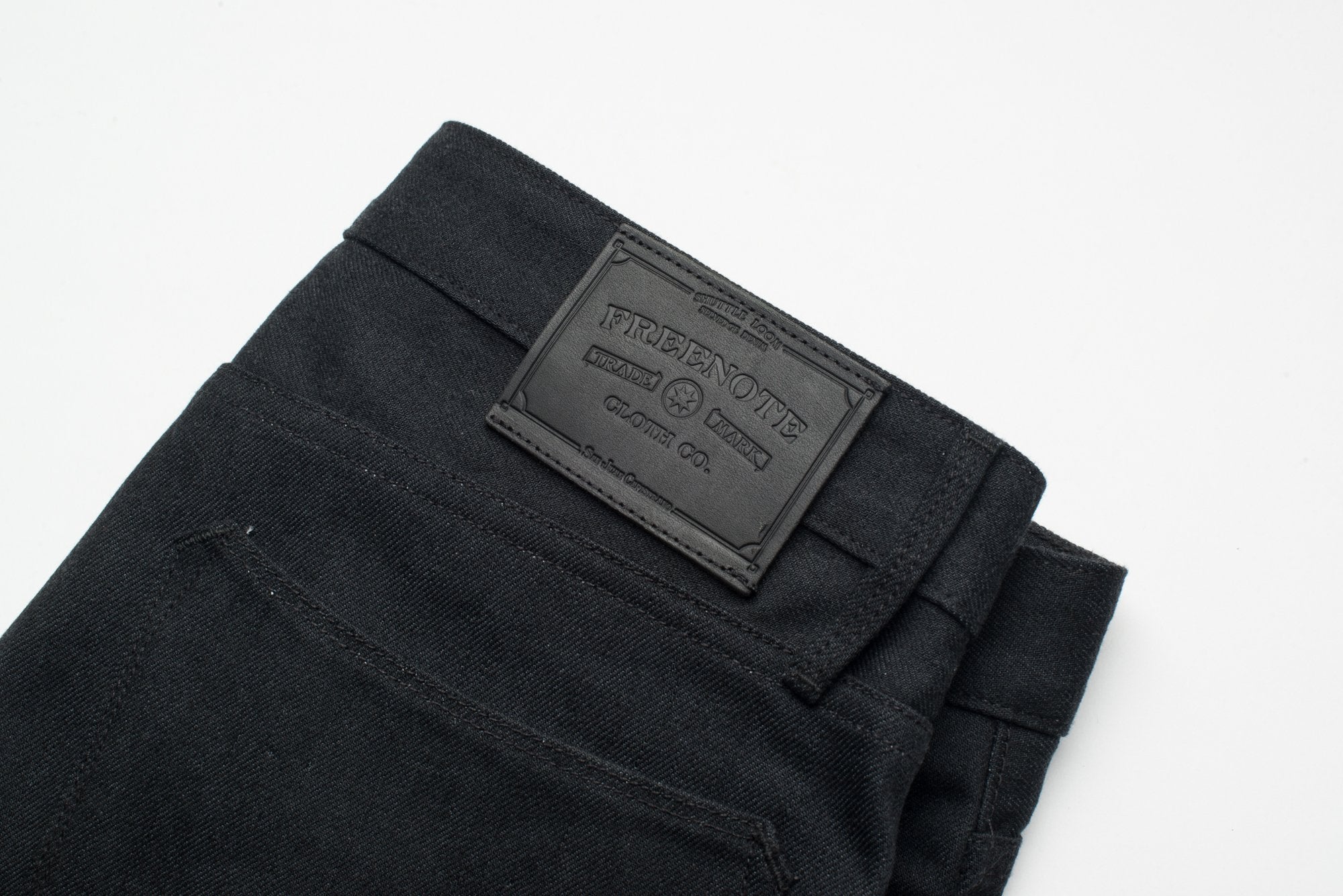 Freenote - Portola Taper Raw 14.25 OZ - Black Grey - The Populess Company