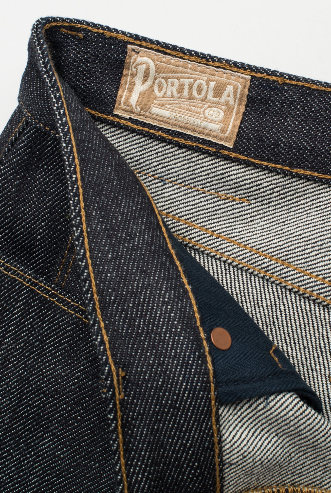 Freenote Cloth - 17 Oz Blue Slub - Portola