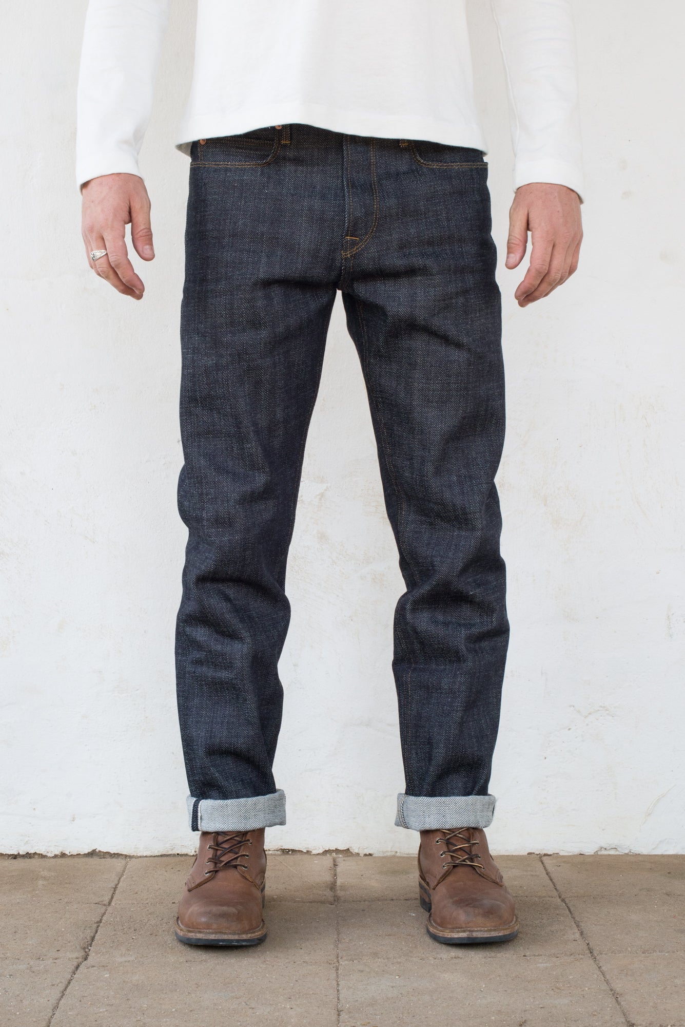 Freenote Cloth - 17 Oz Blue Slub - Portola