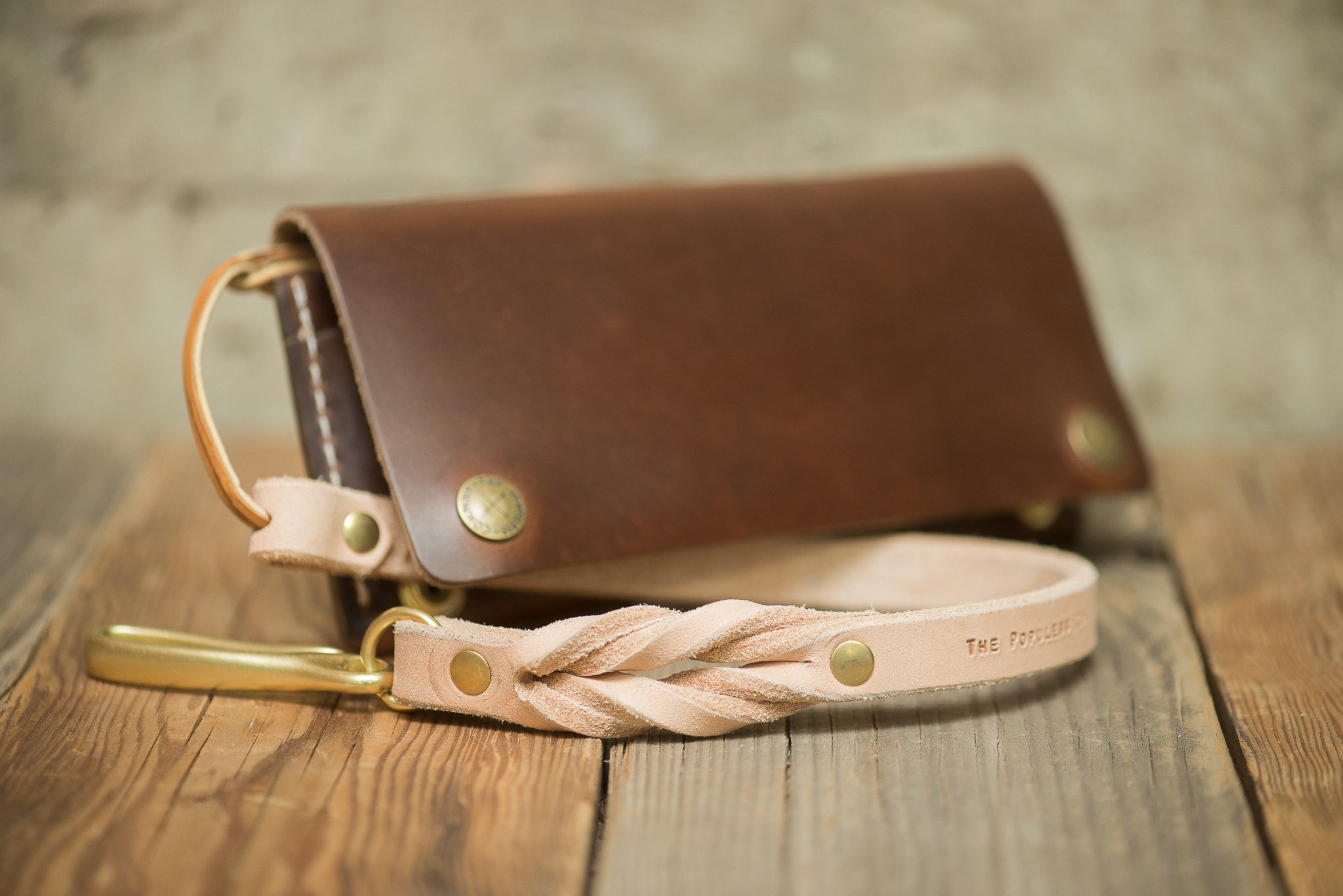 The Arlo Teather - Natural - The Populess Company