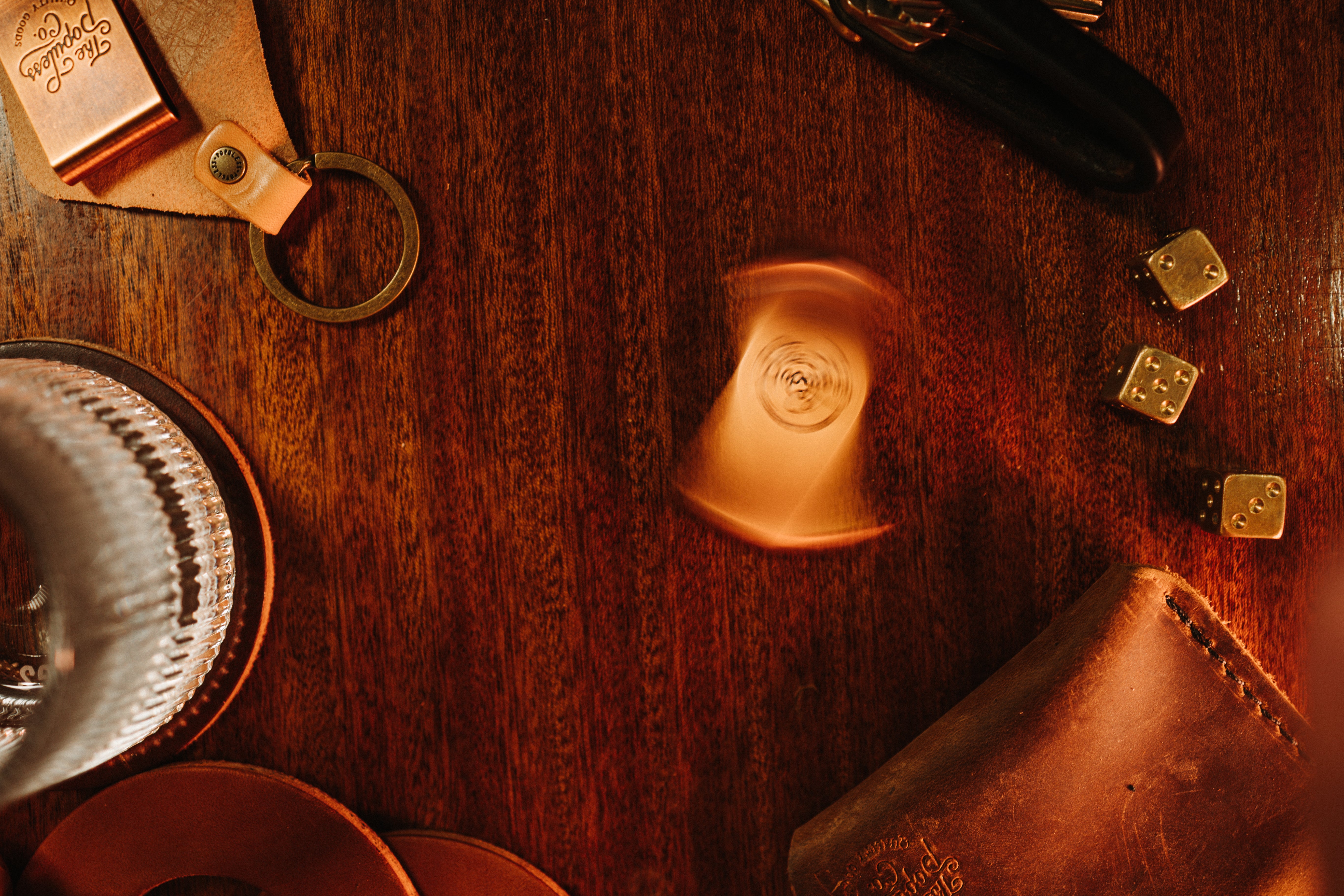 The Gambler Money Clip - Antique Copper