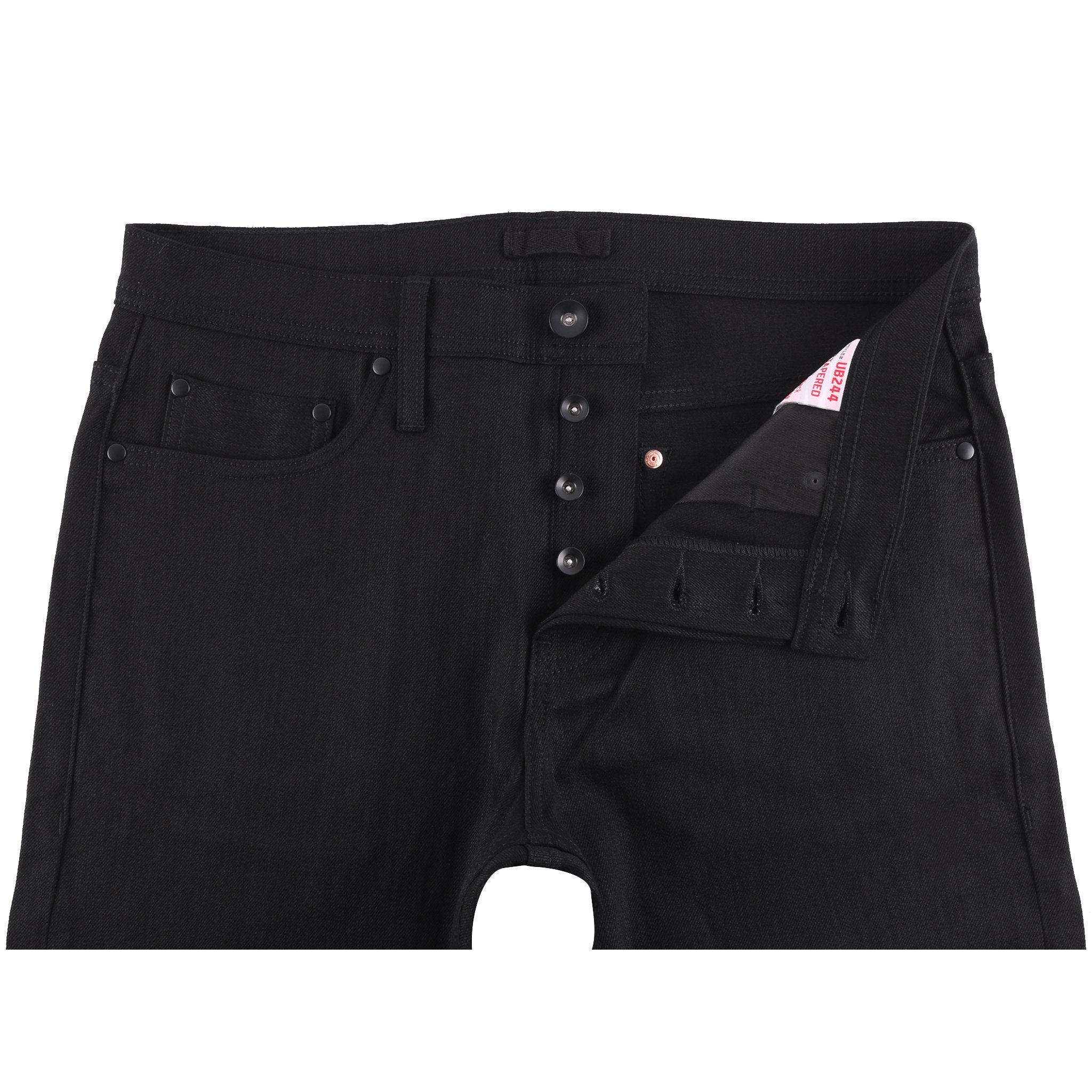 Unbranded - 11oz Black Stretch - Tapered