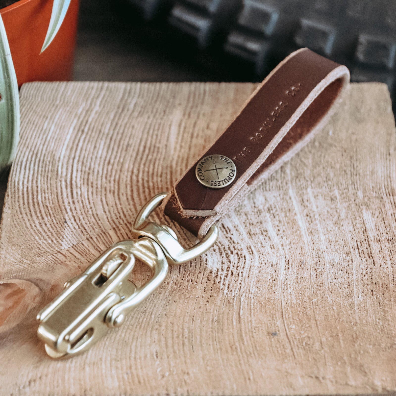 The LOCK Fob - Brown