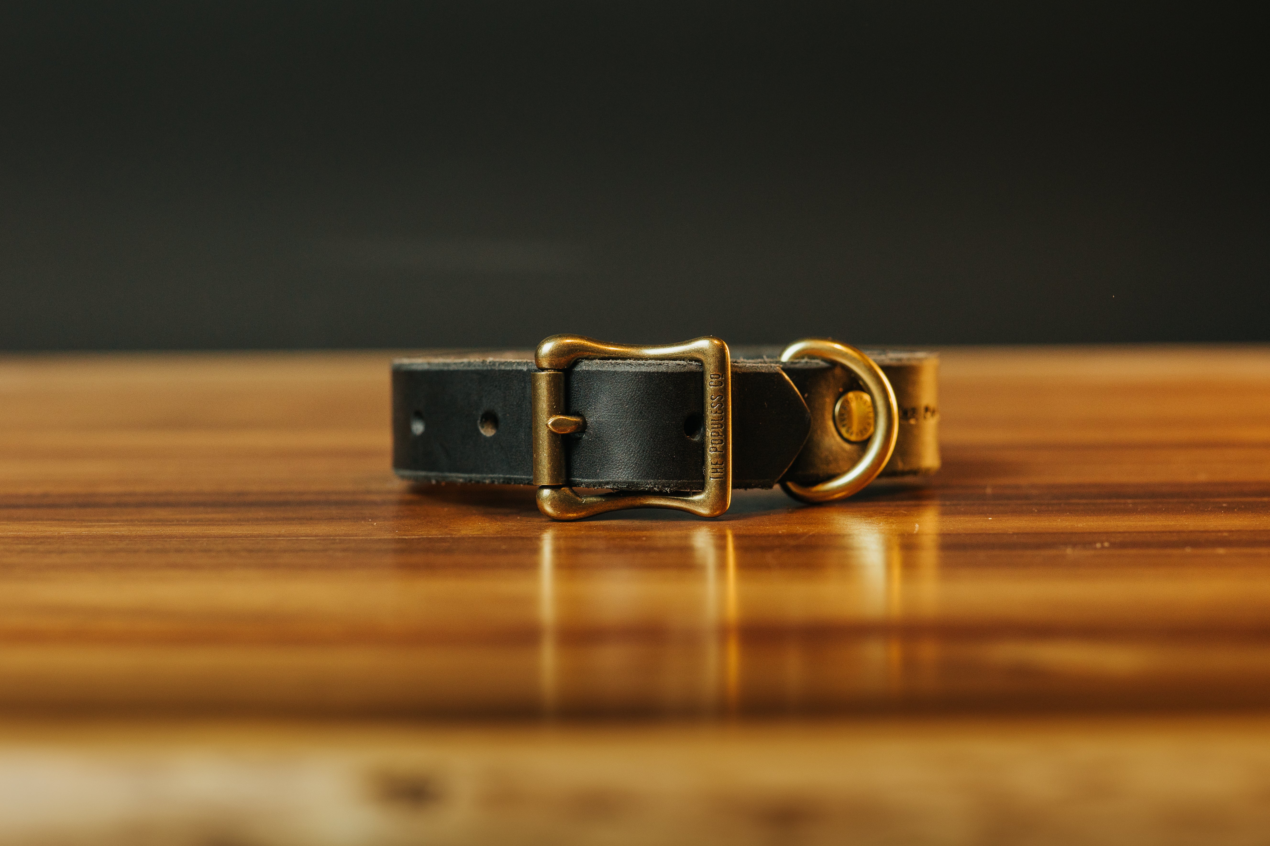 The Marv - Dog Collar - Black