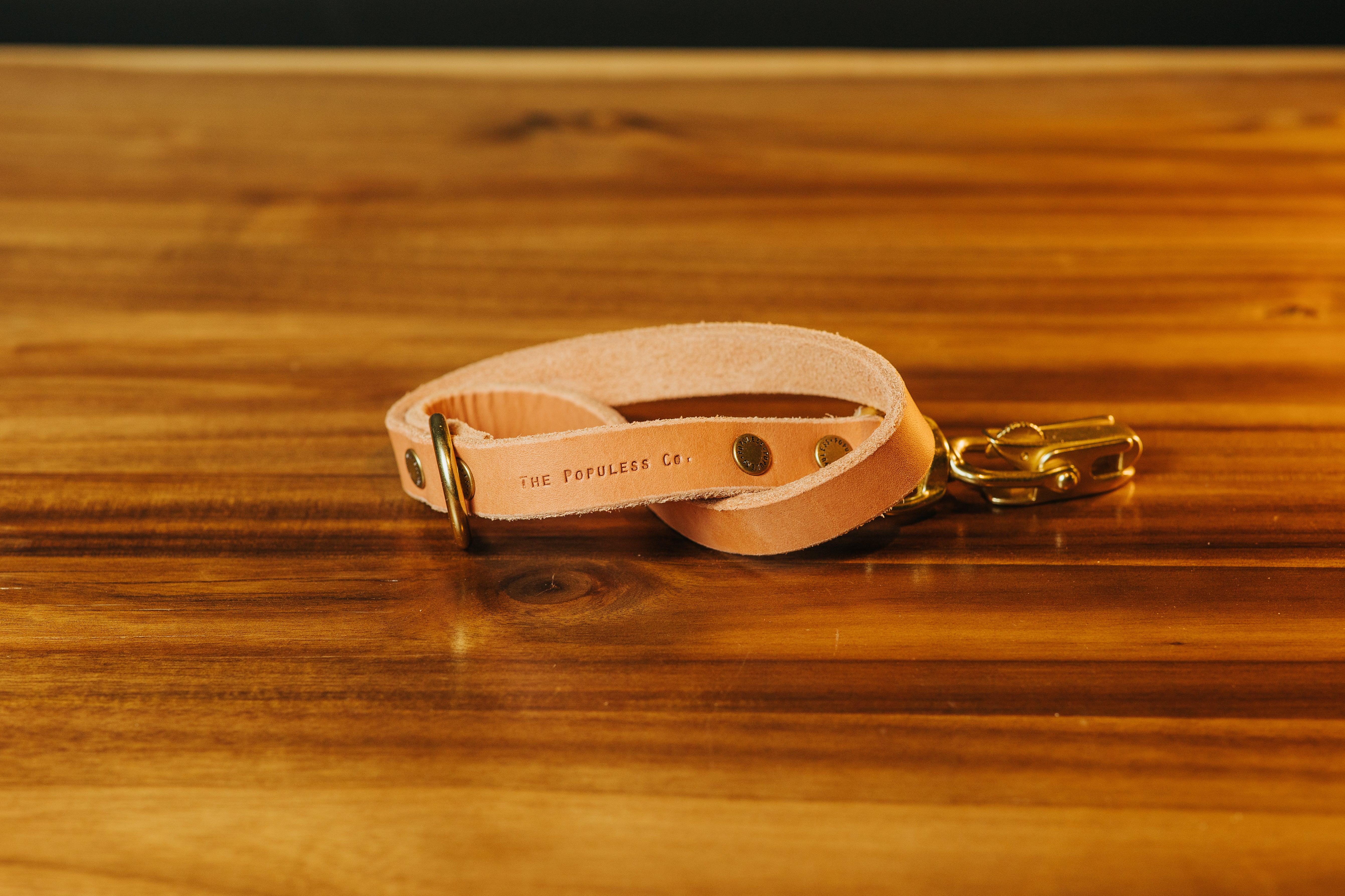 The Gus - Dog Lead - Natural