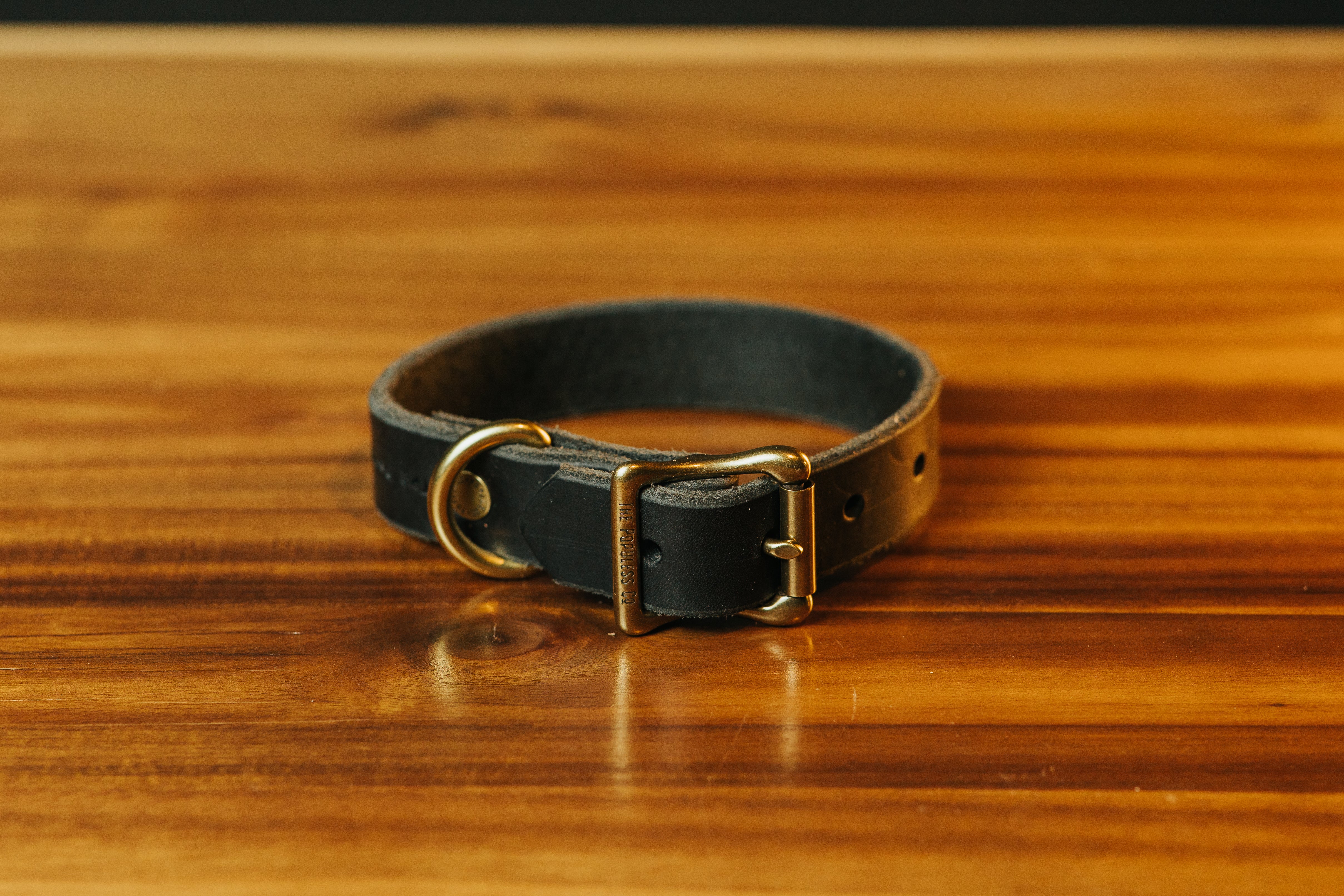 The Marv - Dog Collar - Black