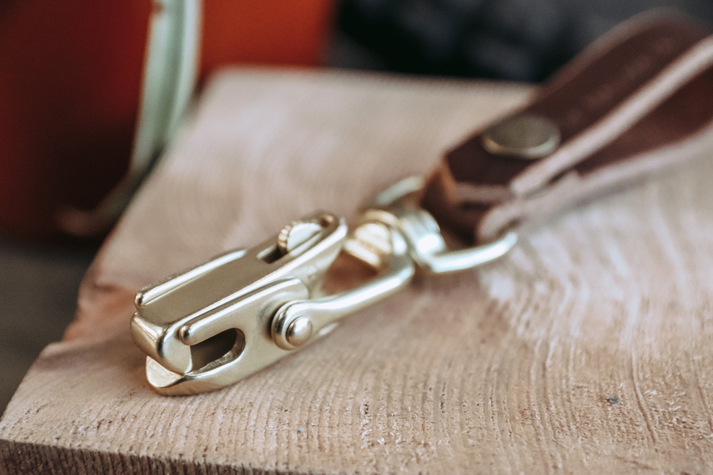 The LOCK Fob - Brown