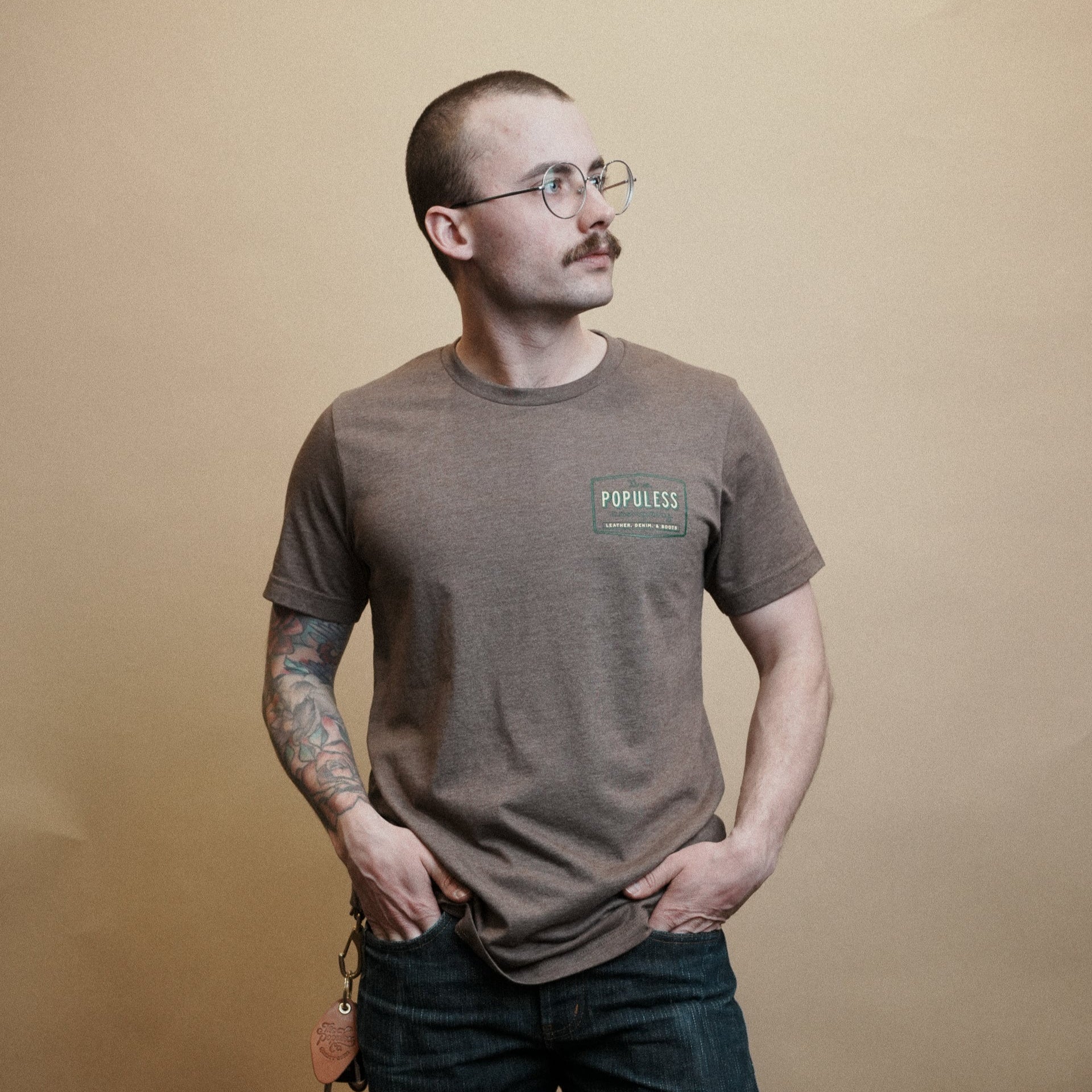 Rito Tee - Tawny Brown