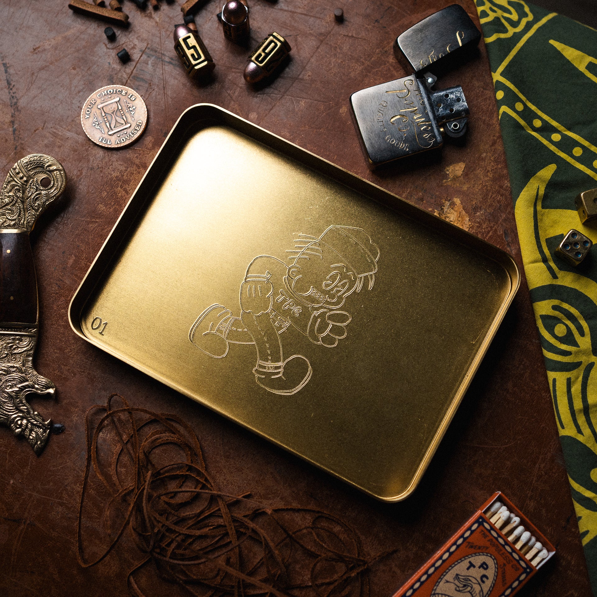 Brookhayl x Populess - Brass Tray - 01