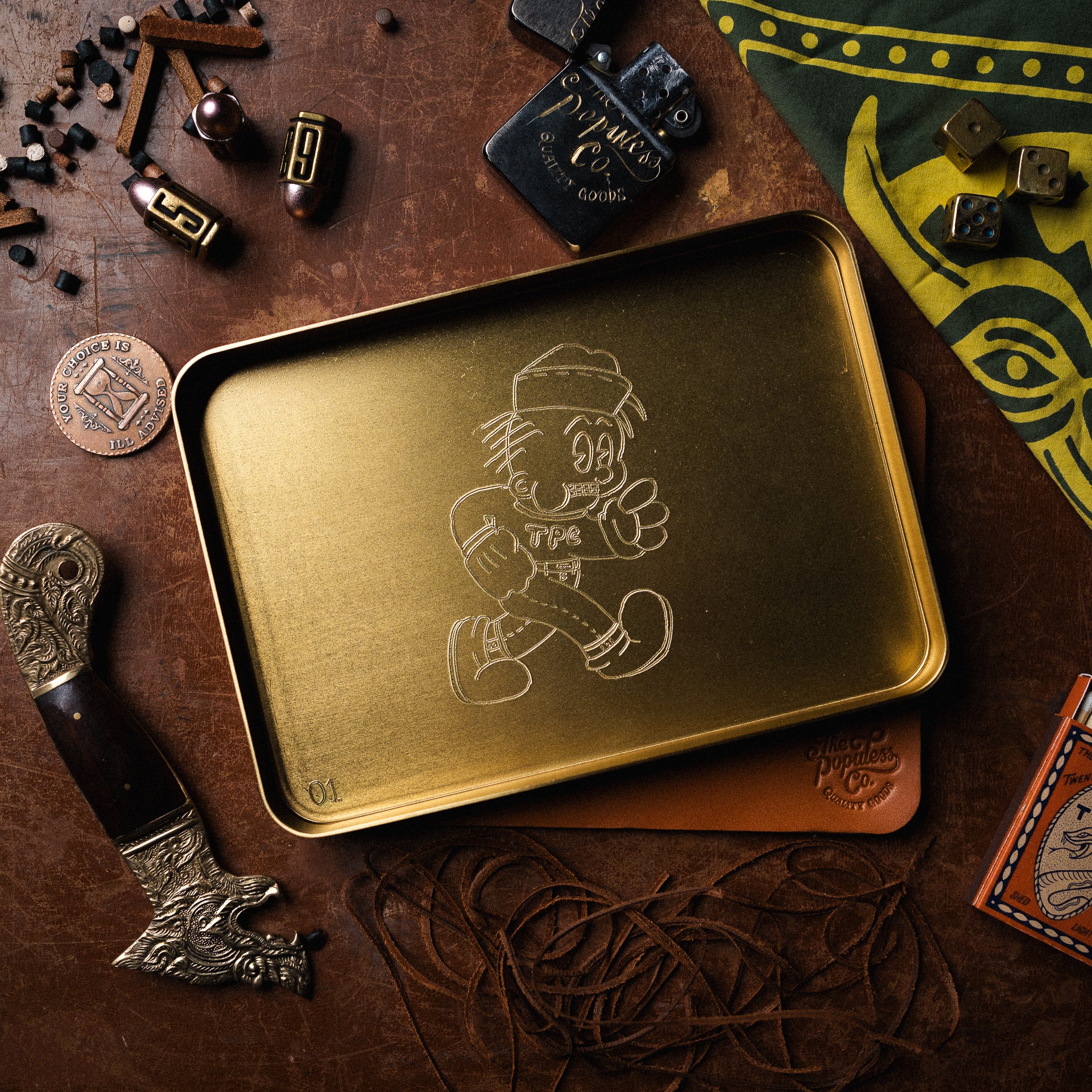 Brookhayl x Populess - Brass Tray - 01