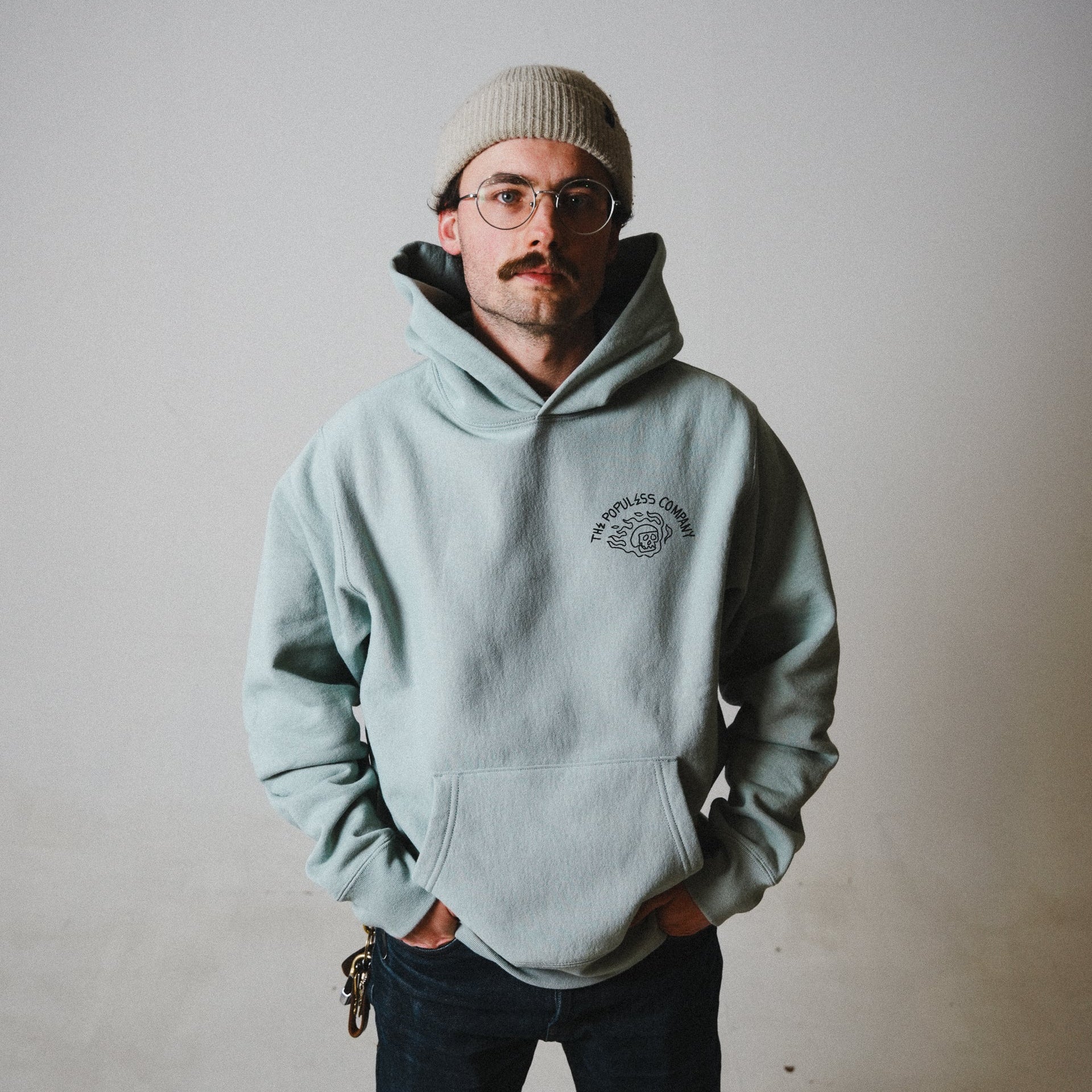 Premium Dead Heat Hoodie - Sage