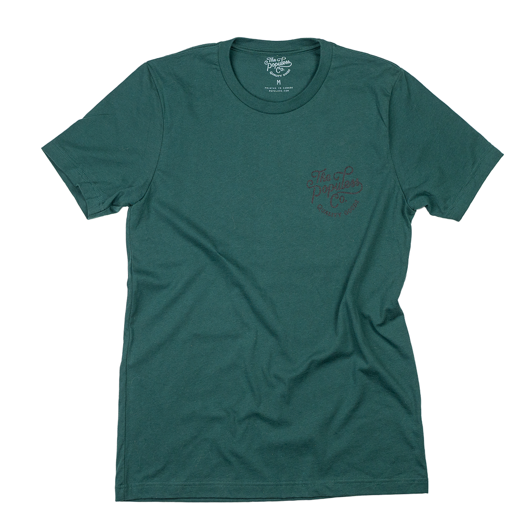 Fewer Better Things Tee - Forest