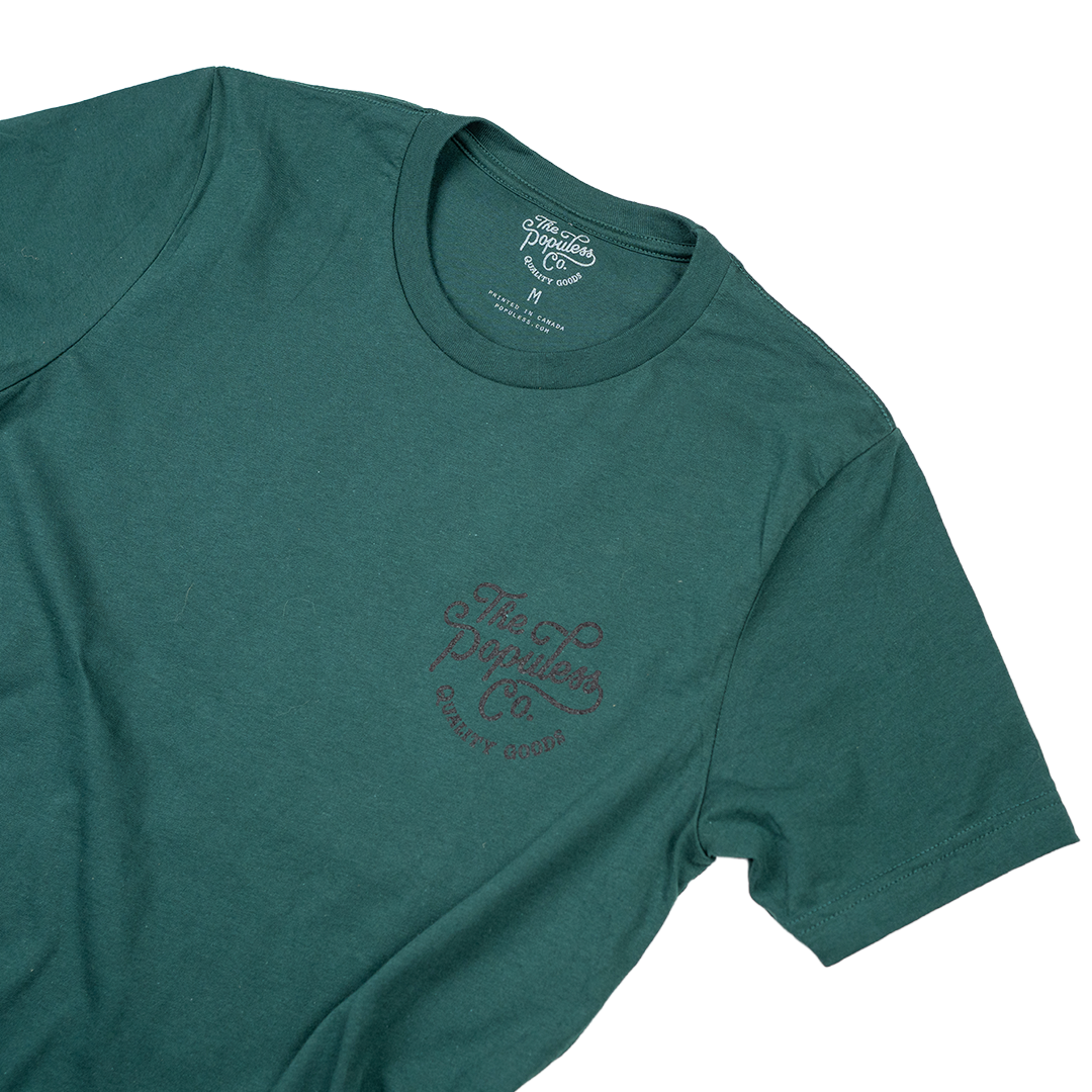 Fewer Better Things Tee - Forest