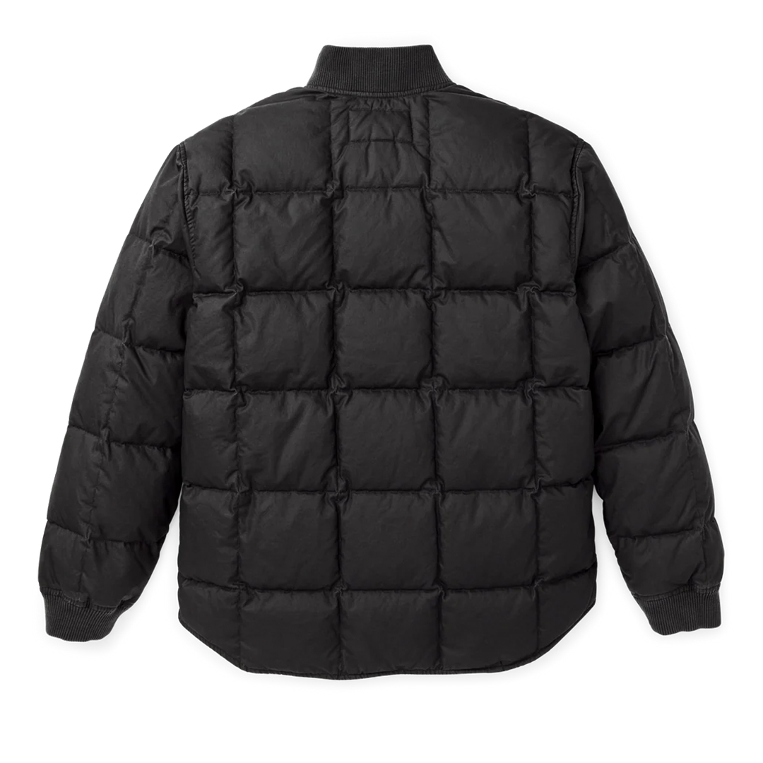 Heritage Cotton Down Jacket - Black