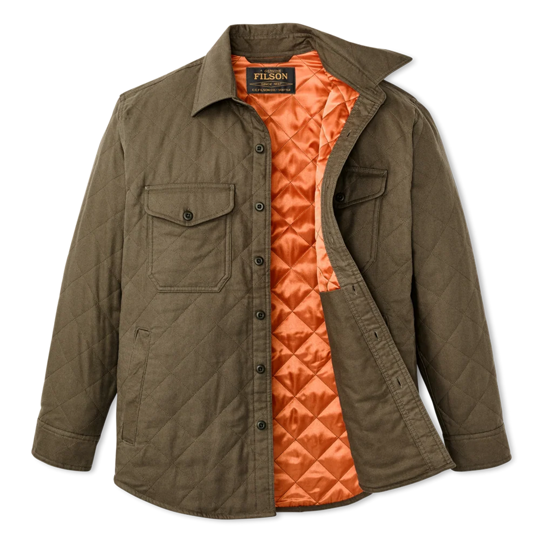 Insulated Flannel Jac-Shirt - Field Olive