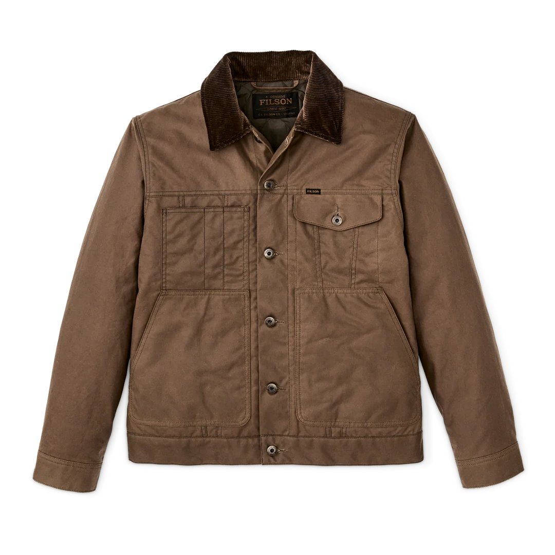 Insulated Short Cruiser Jacket - Dark Brown