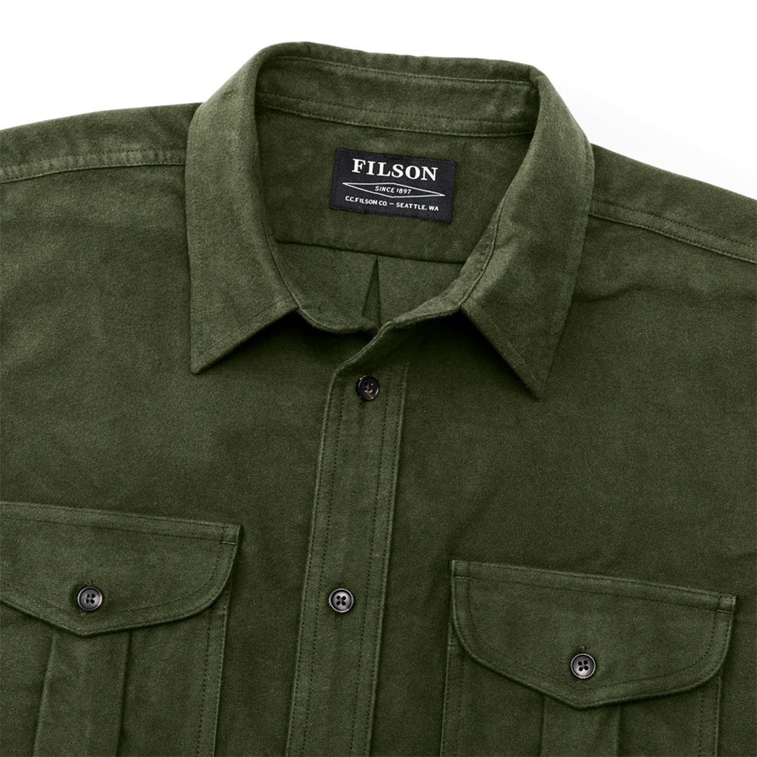 Filson - Moleskin Seattle Shirt - Dark Olive