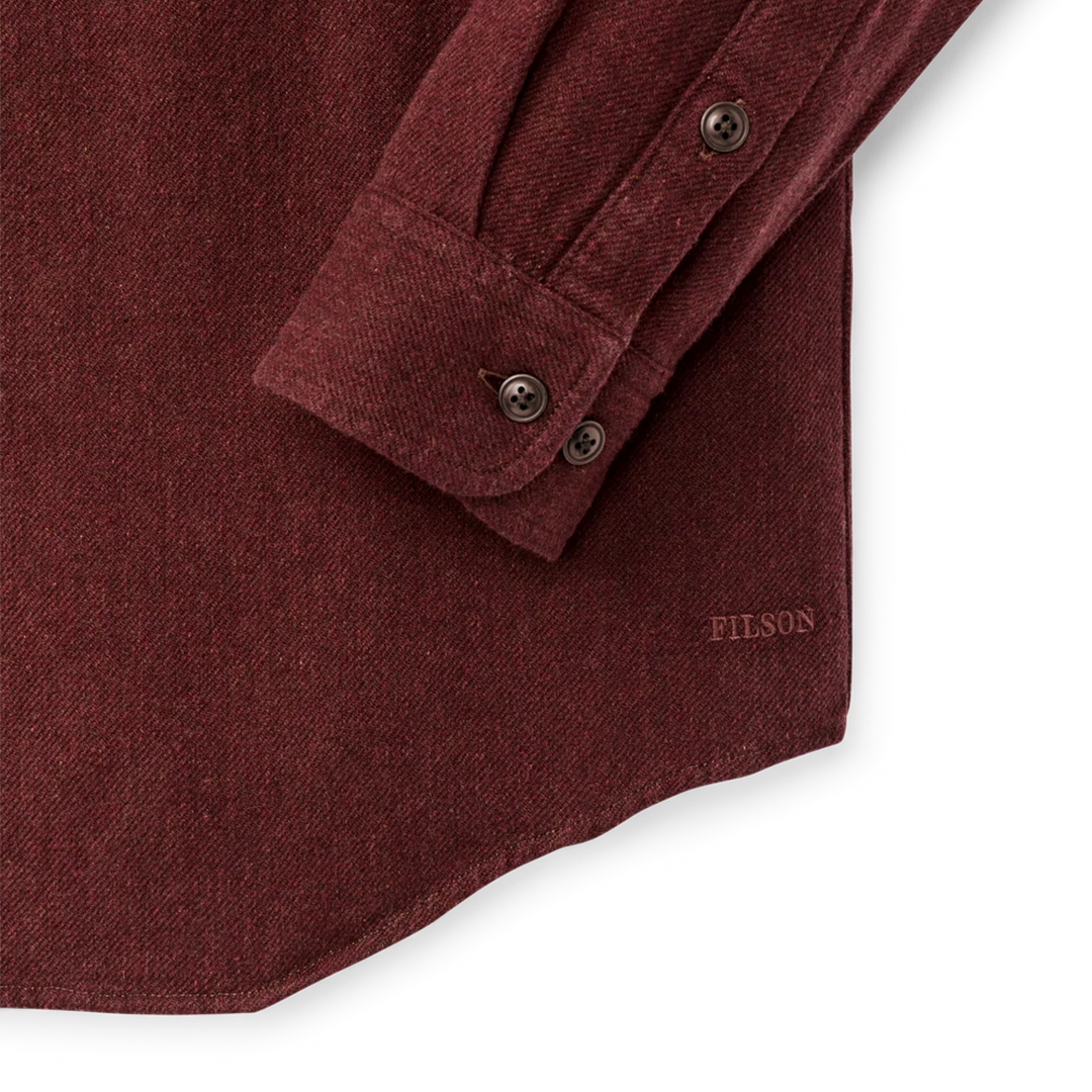 Rustic Flannel Shirt - Port Heather
