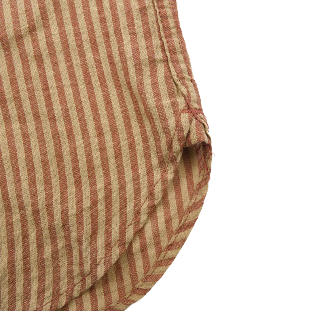 Dayton SS - Terracotta Stripe