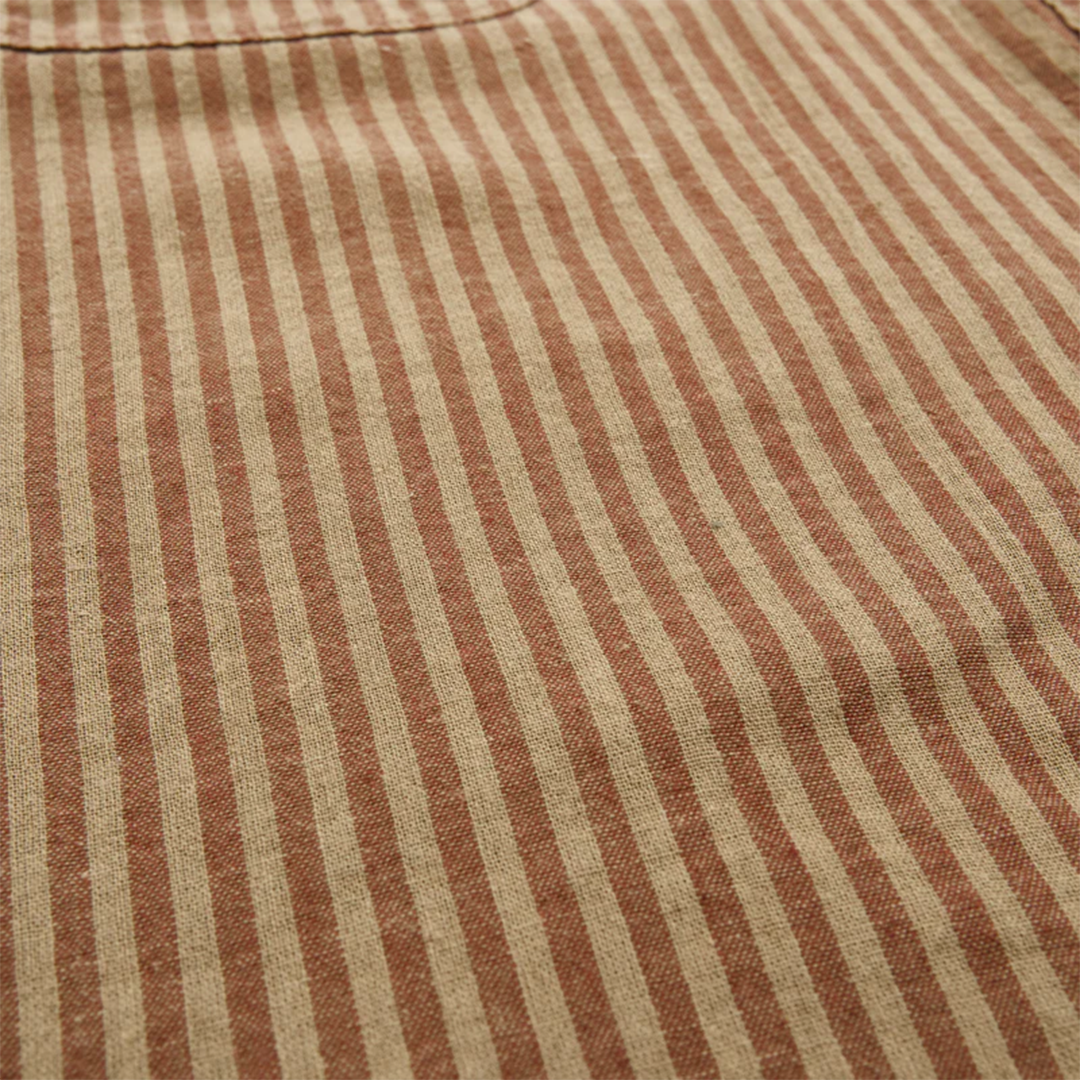 Dayton SS - Terracotta Stripe