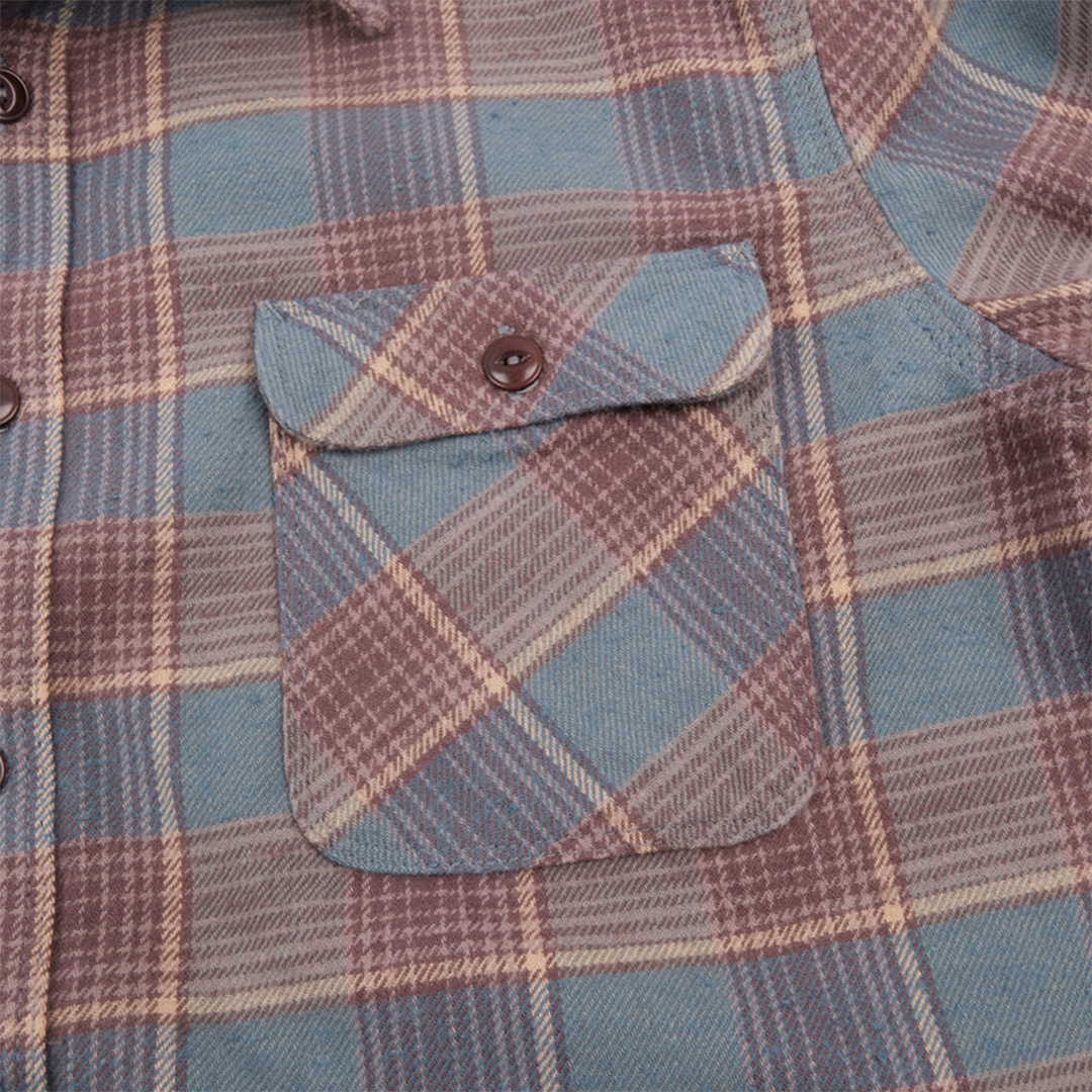 Freenote - Jepson - Dusty Blue Plaid