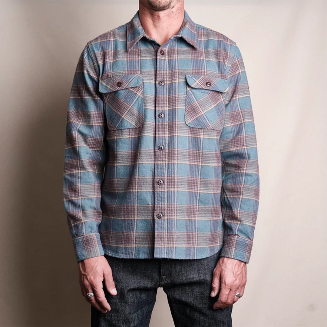Freenote - Jepson - Dusty Blue Plaid