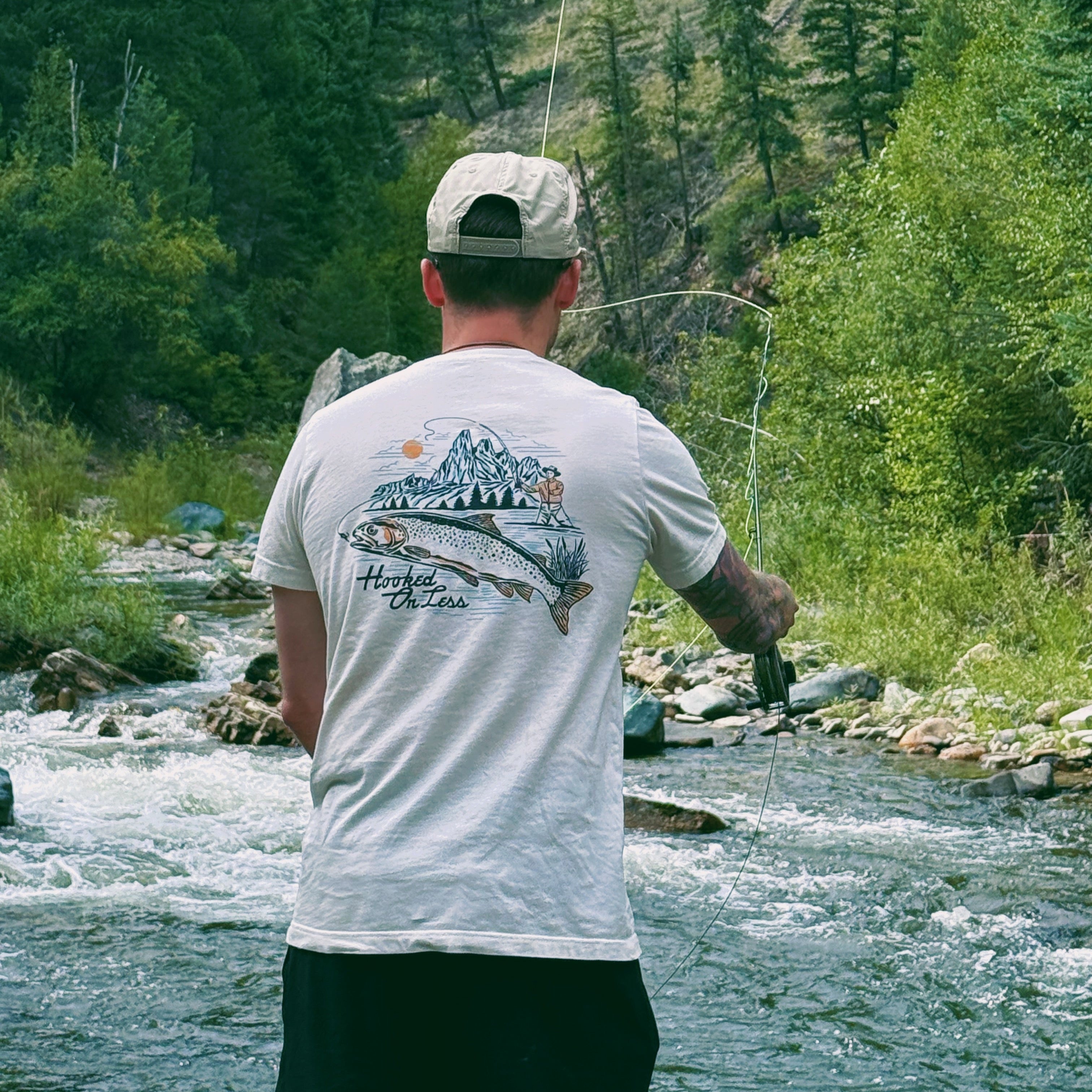 Hooked Tee - Vintage White