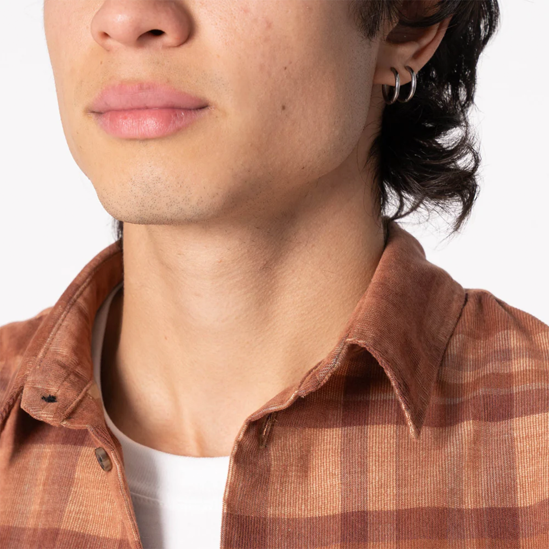 N&F - True Shirt - Corduroy Shirting - Brown / Beige