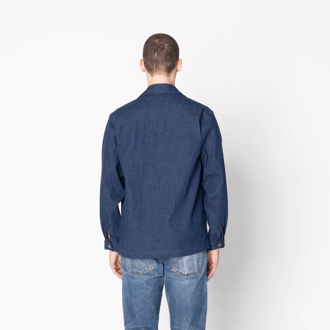 N&F - Work Shirt - 2x1 Nep Denim
