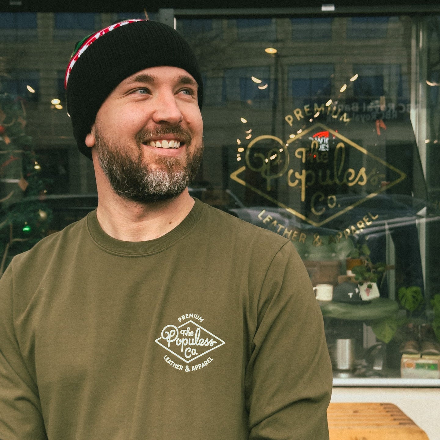 Premium Long Sleeve - Olive