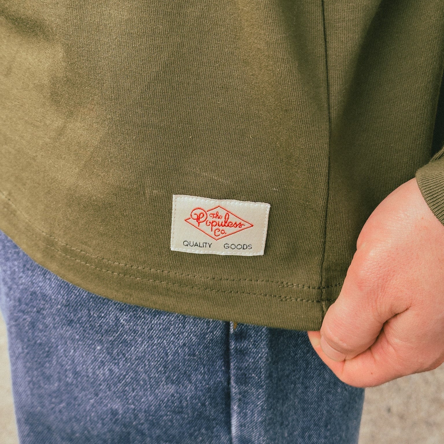 Premium Long Sleeve - Olive