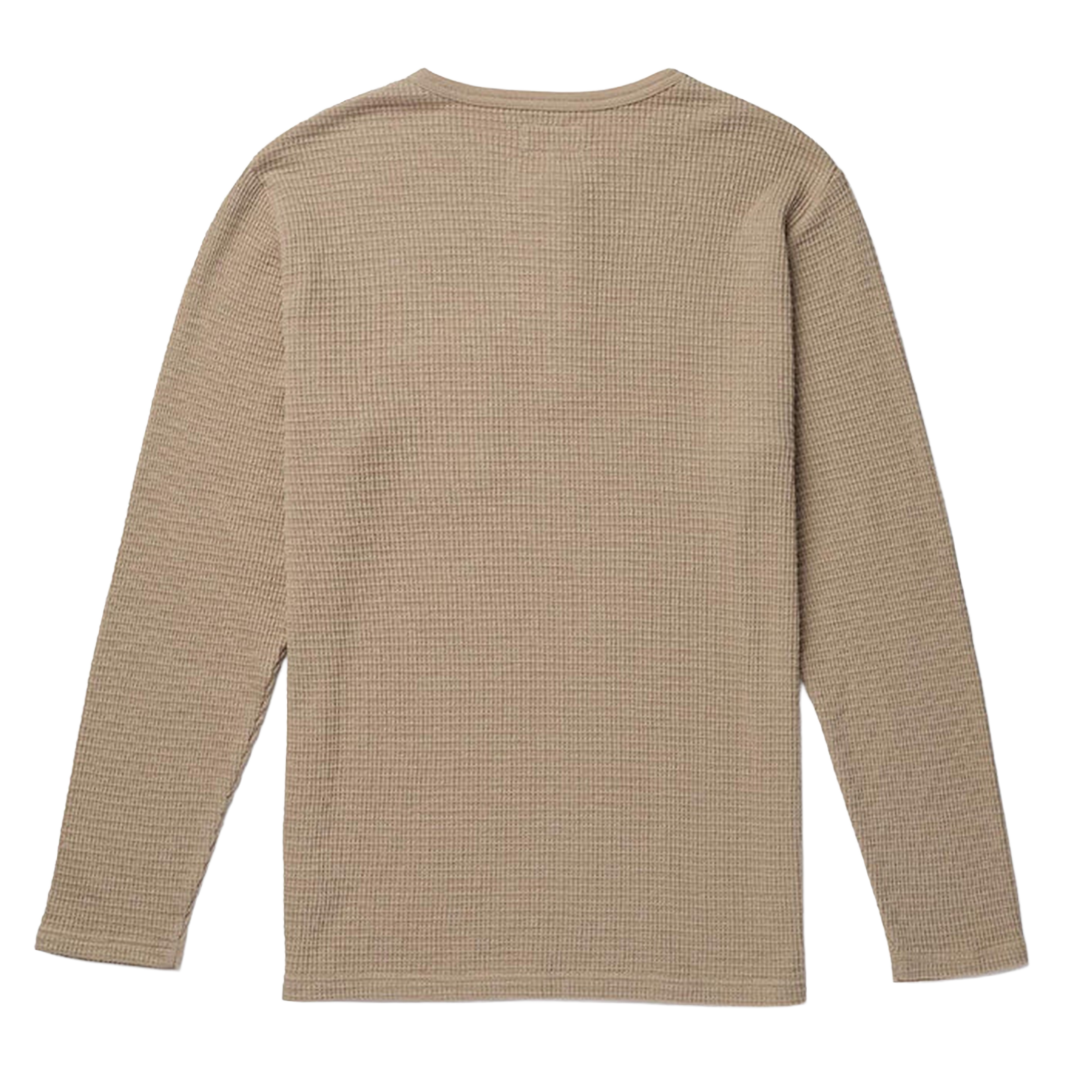 Seager - Sawpit Henley L/S Thermal - Stone