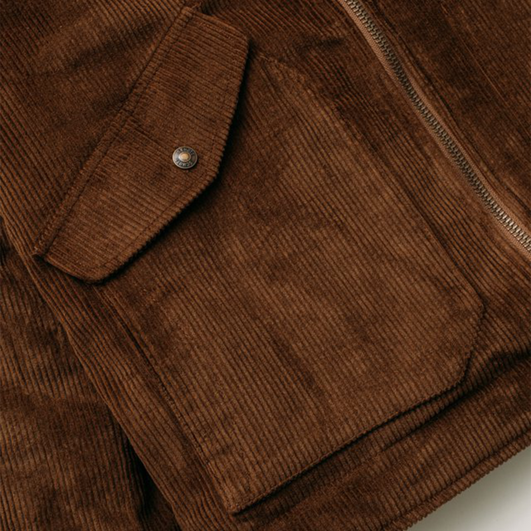 Schott NYC - Corduroy Delivery Jacket - Brown
