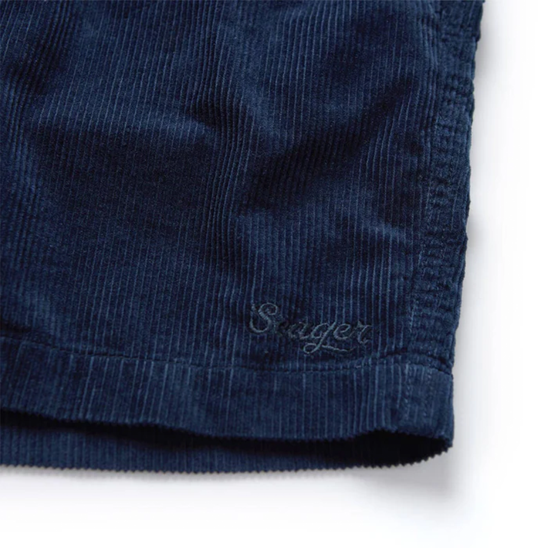 Seager - Yuma Corduroy Shorts - Navy