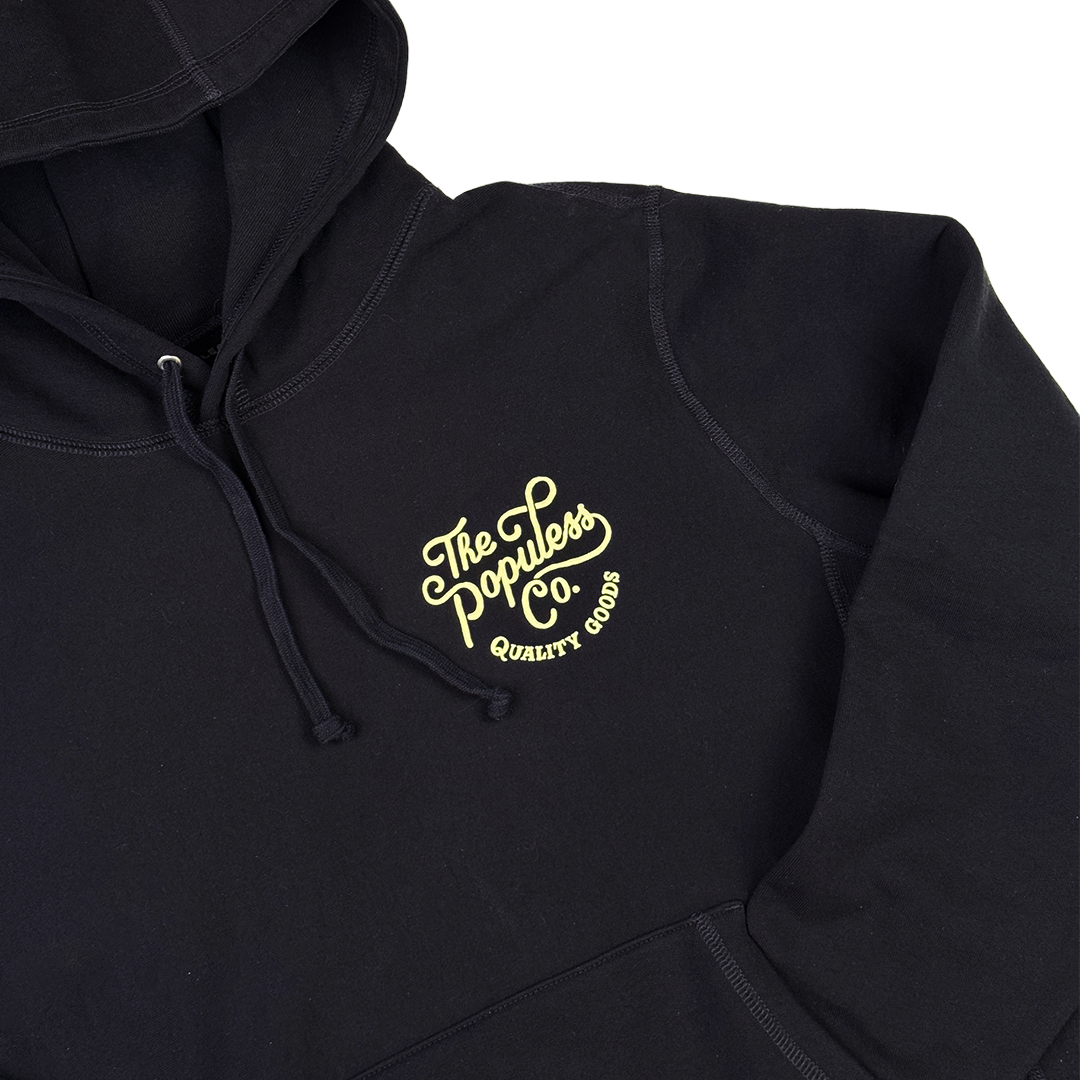 'Til Death Hoodie - Black/Bone