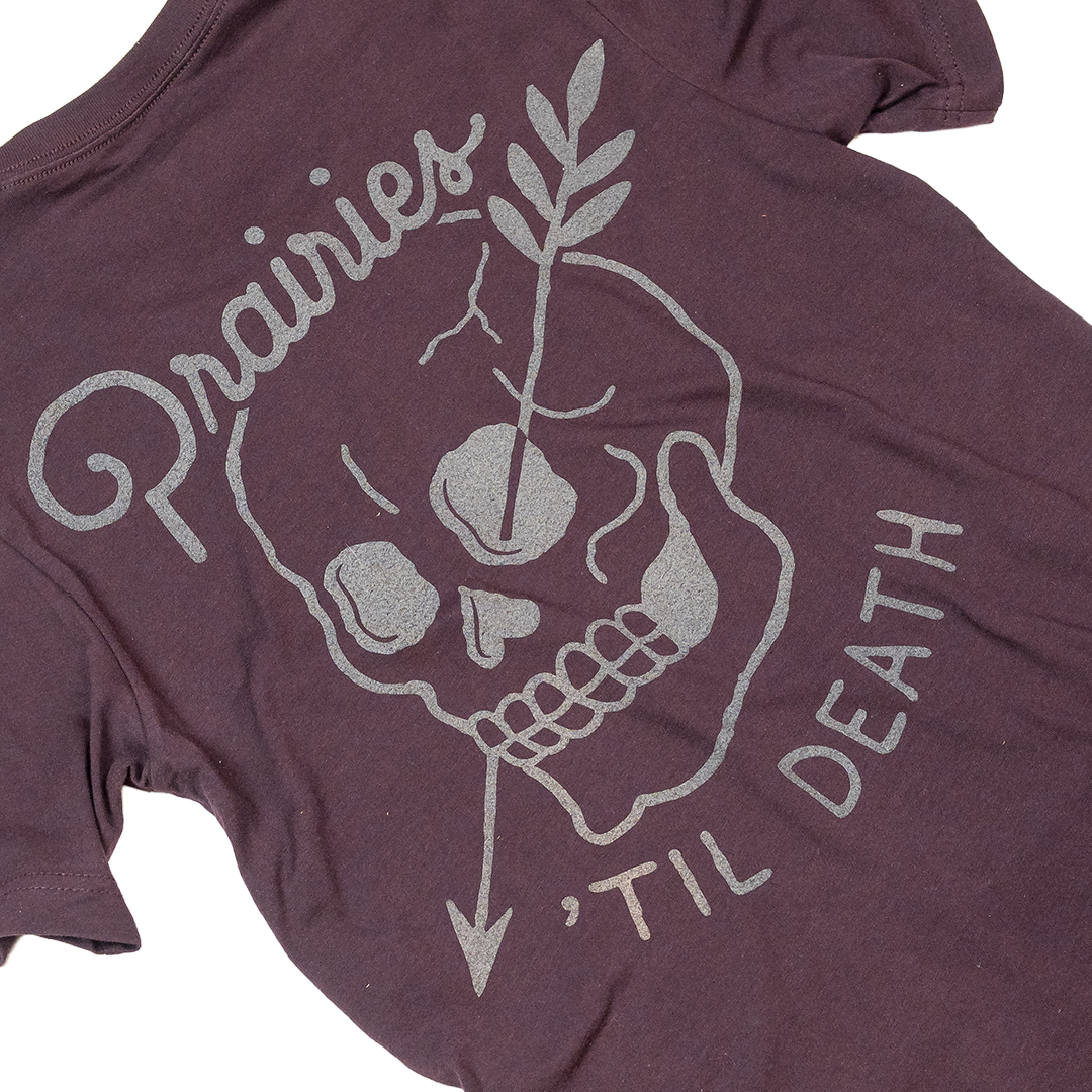 'Til Death Tee - Oxblood