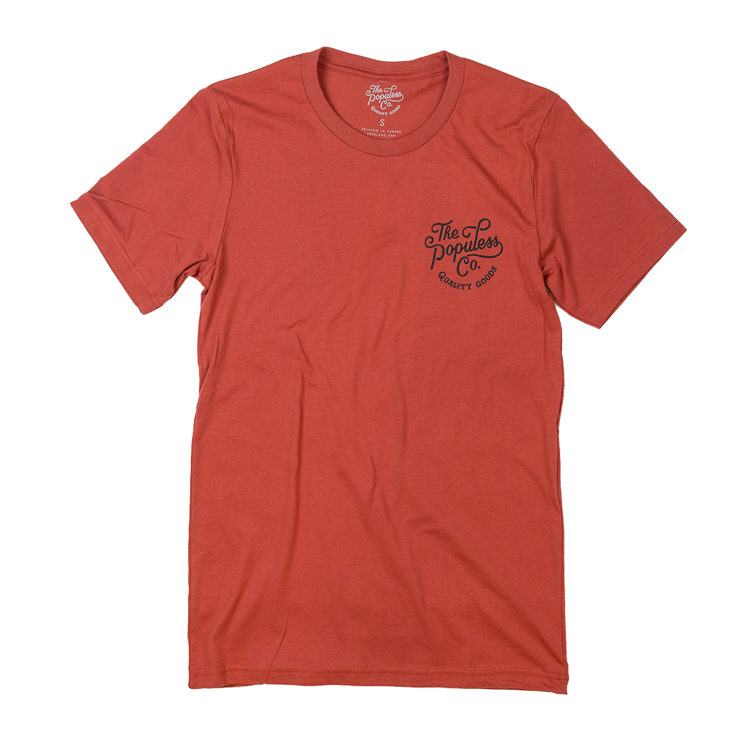 'Til Death Tee - Red Rust