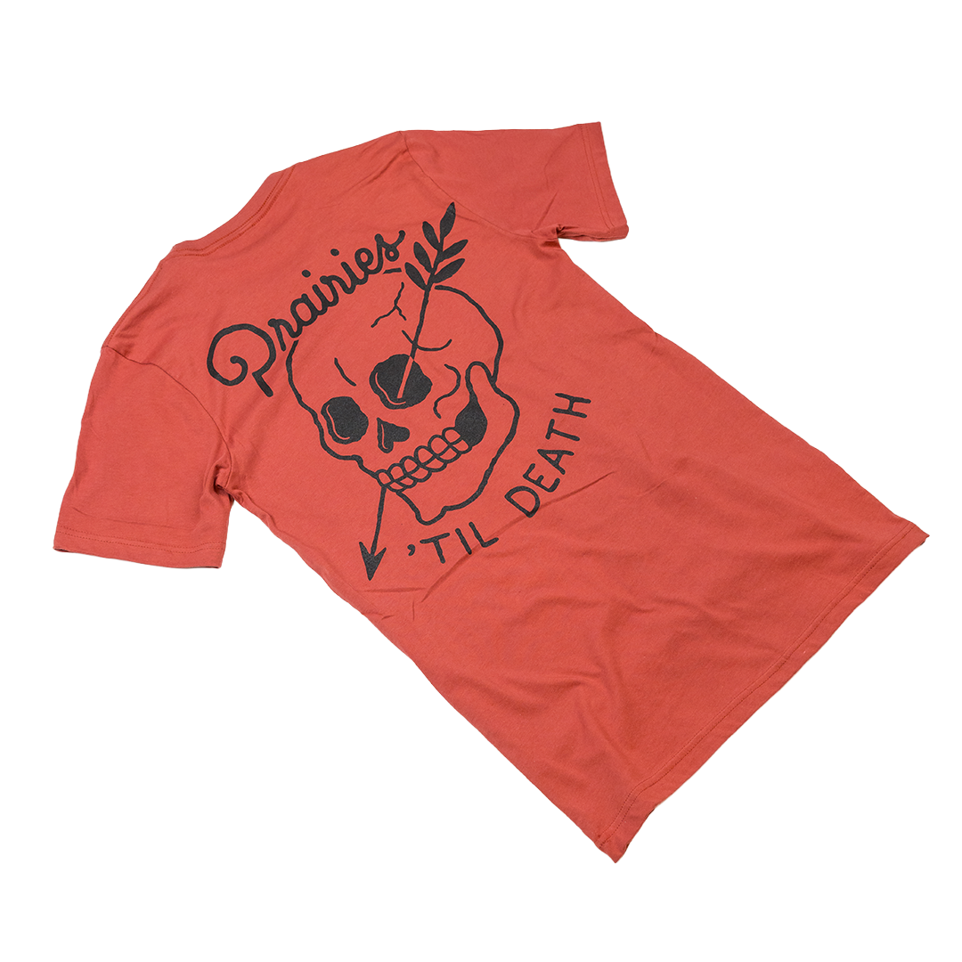 'Til Death Tee - Red Rust