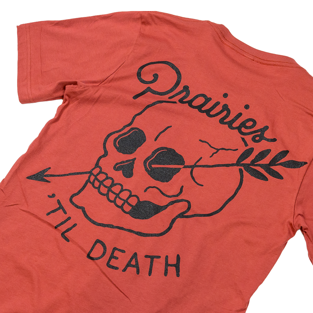 'Til Death Tee - Red Rust
