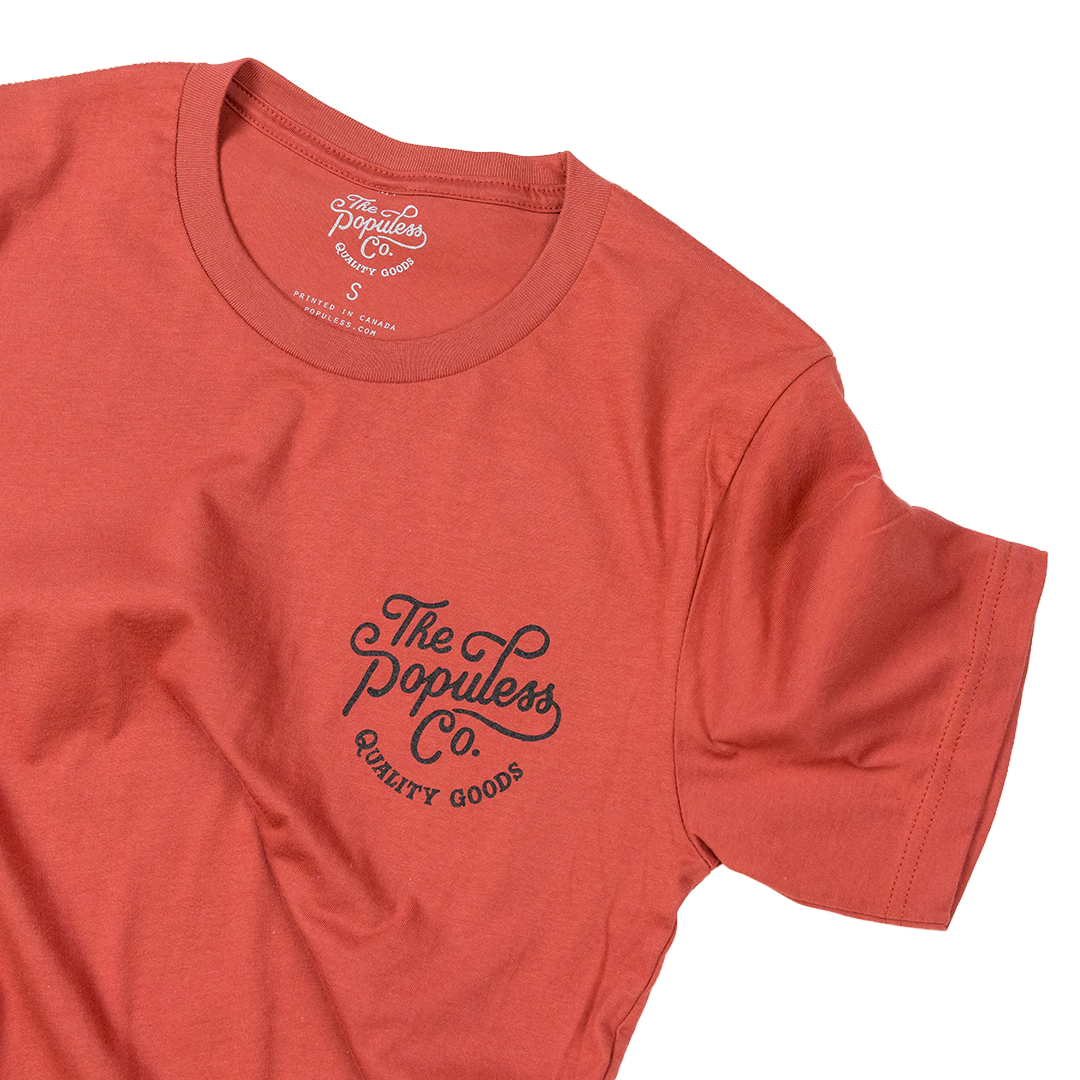 'Til Death Tee - Red Rust