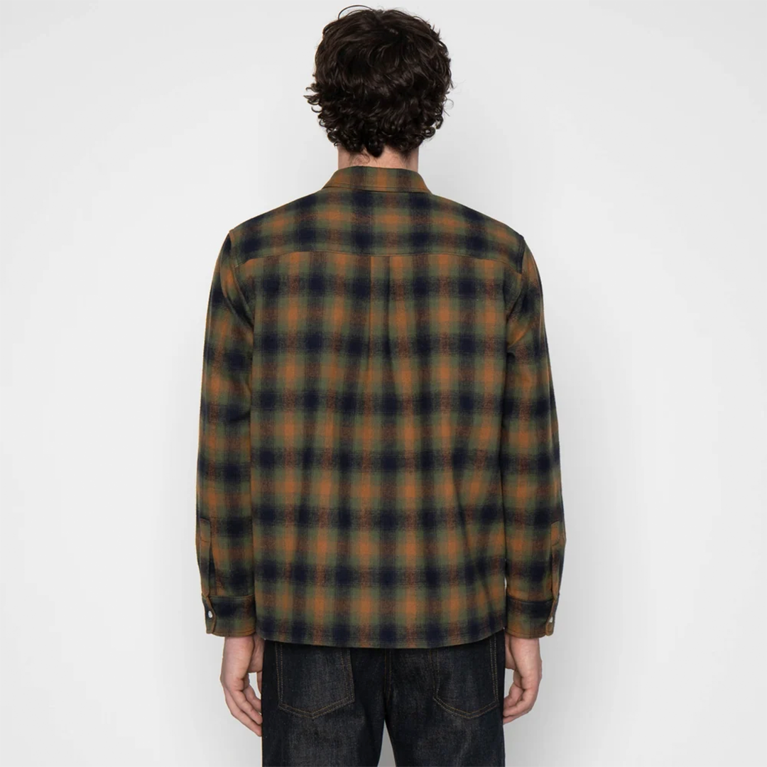 True Shirt - Shaggy Flannel - Moss Green