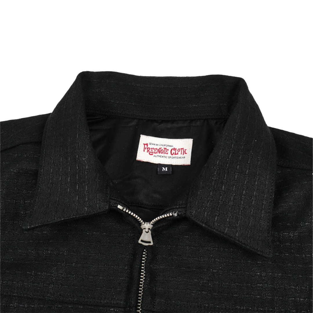 Valecito Jacket - Black Sashiko