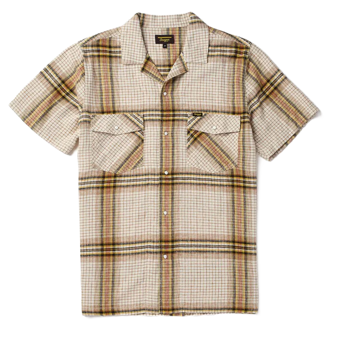 Whippersnapper S/S Shirt - White Wash Plaid